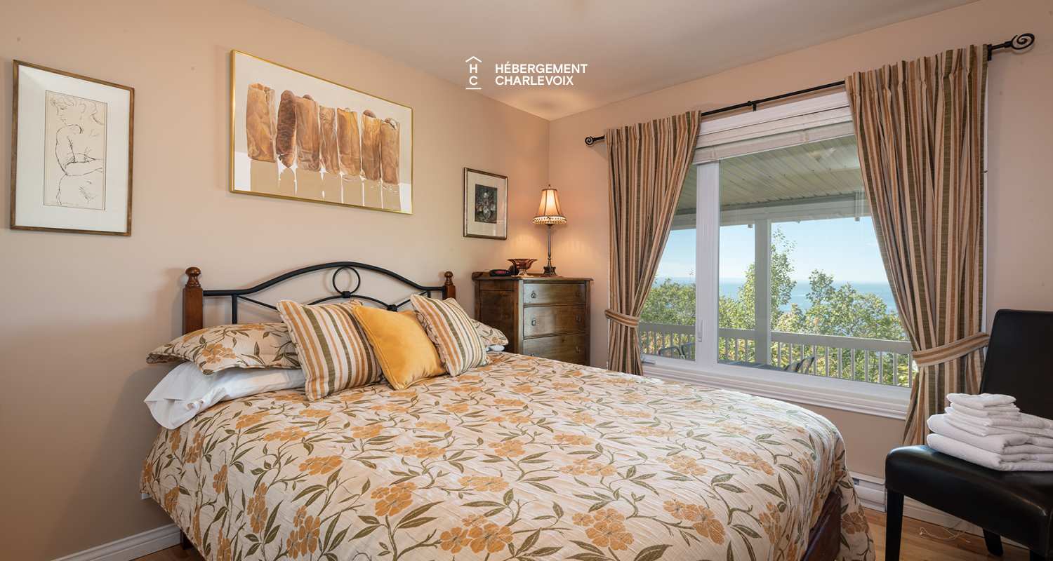 CEL-5 - Résidence chaleureuse avec vue spectaculaire sur le St-Laurent